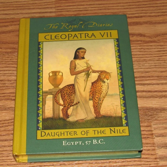 “CLEOPATRA VII” Daughter of the Nile, Egypt, 57 B.C.~The Royal Diaries Book - Picture 1 of 3